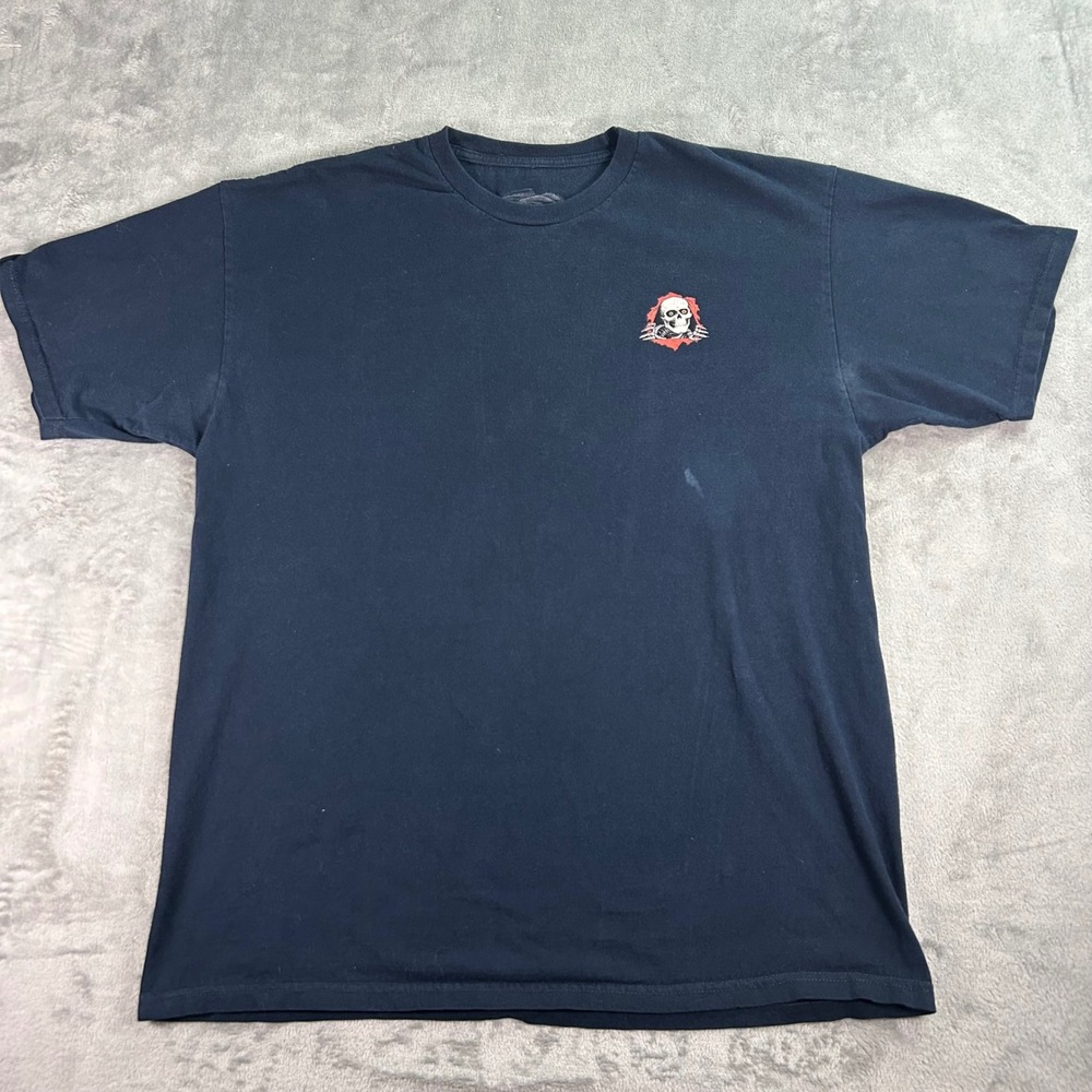 Powell Peralta Ripper Support Your Local Skate Shop T-Shirt Black XL Skateboard